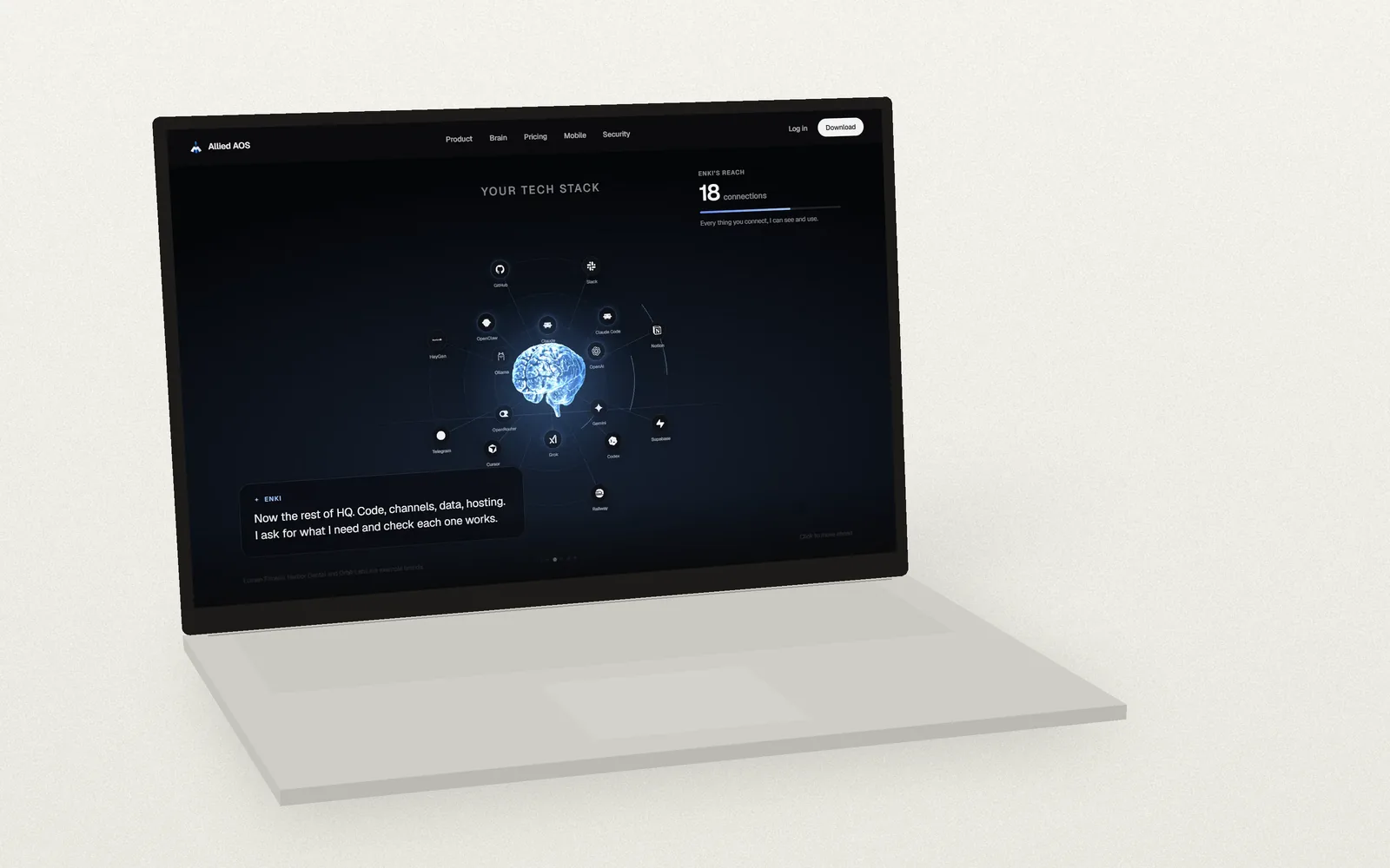 Allied AOS on a device